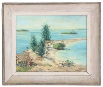 A. Gridley (20th/21st Century) Oil on Canvas Landscape - AS IS