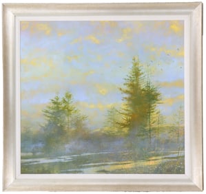 Fritz Mayhew (20th/21st Century) American, Oil on Canvas Landscape