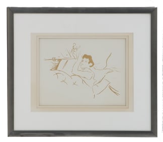 Henri Toulouse-Lautrec "Ta Bouche" Signed Lithograph