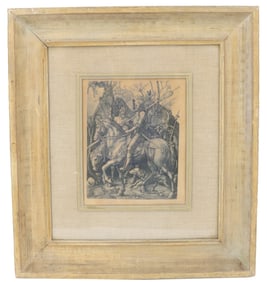 After Albrecht Durer (1471-1528) "Knight, Death, and the Devil"
