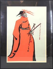 Ben Smith (Born 1941) American, Woodblock Print