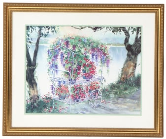 Richard E. Williams (1934-2016) American, Signed and Numbered Serigraph