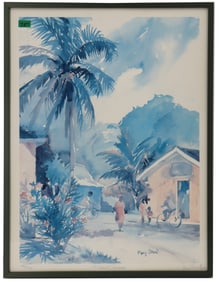 Janet Walker (Born 1938) Canadian/Caymanian, Signed and Numbered Lithograph