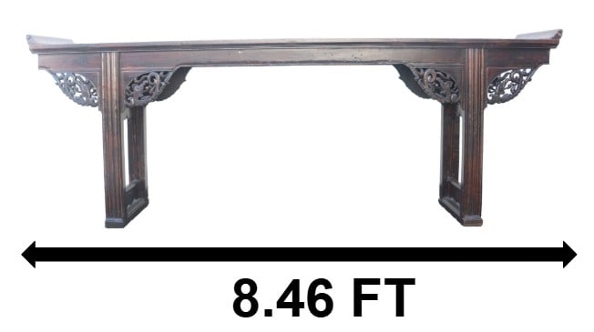 Antique Asian Carved Altar Table (1 of 16)
