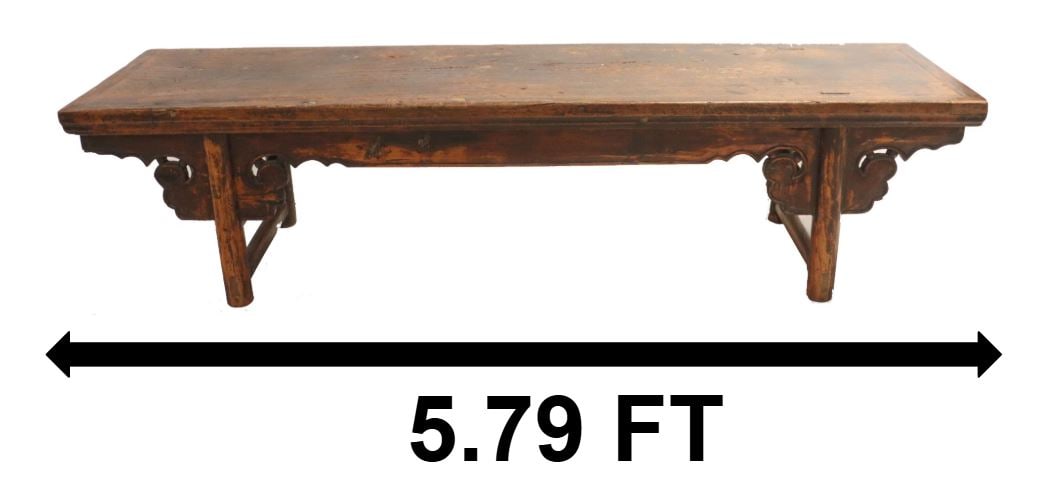 Vintage Asian Wooden Bench (1 of 20)