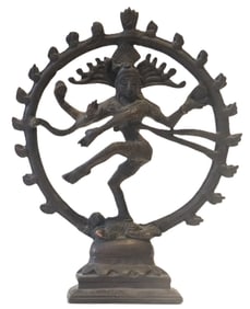 Indian Lord Shiva Dancing Nataraja/Nataraja Brass Statue