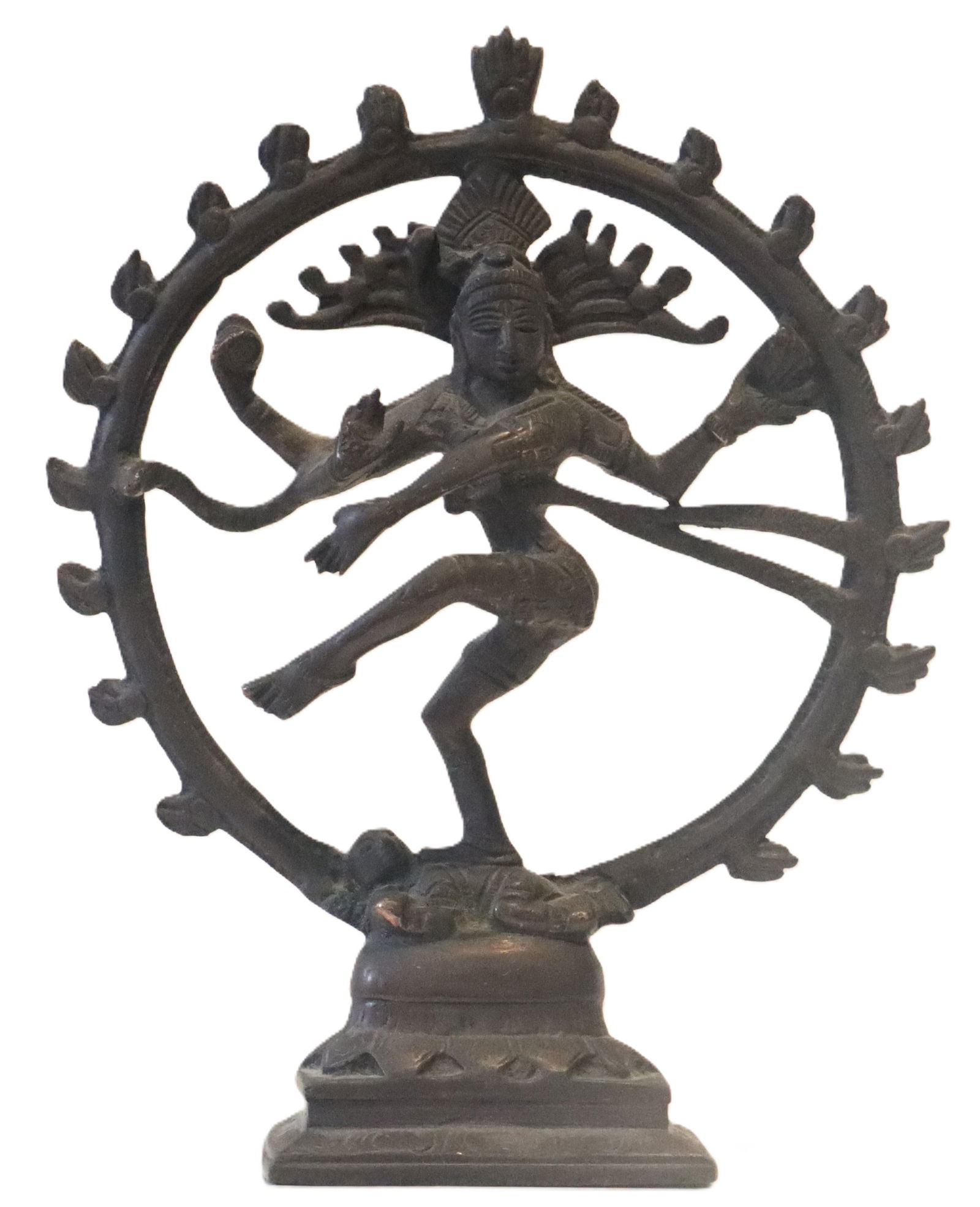 Indian Lord Shiva Dancing Nataraja/Nataraja Brass Statue (1 of 17)