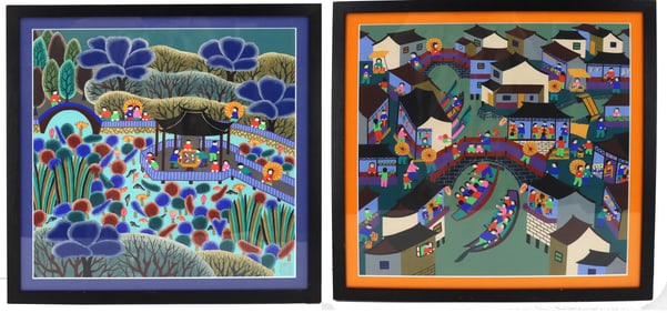 (2) Traditional Chinese Folk Art Paintings