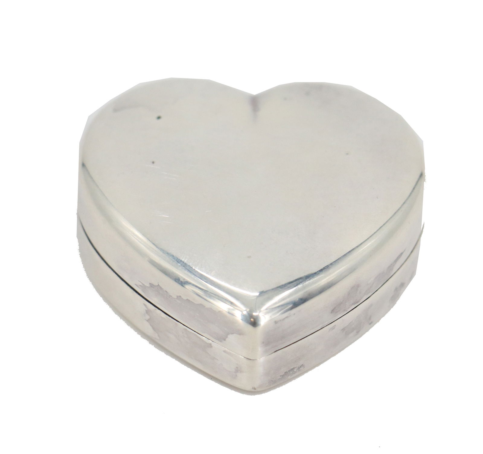 .800 Silver Heart Box - 0.980 ozt. (1 of 11)