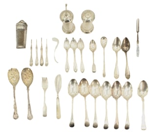 (27) Collection Various Silver Plate Pieces