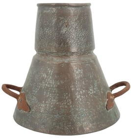 Antique Turkish Hammered Copper Jug