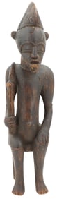 African Hand Carved Male Figural Statue