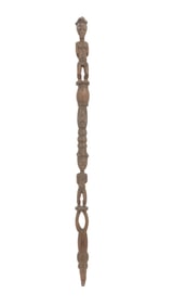 African Yoruban Style House Post