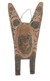 Antique New Guinea Tribal Mask