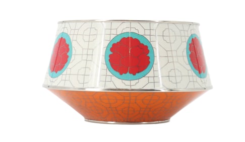 Contemporary Chinese Cloisonne Bowl