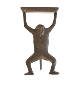 Vintage Monkey Business Card Holder