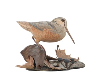American Woodstock Bronze Bird Sculpture