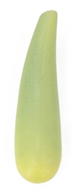 David C. Heaps (1955-2022) American, Ceramic Yellow Squash Wall Sconce