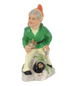 Made In Ireland Porcelain Leprechaun Figurine