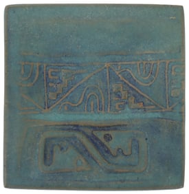 Small Aztec Style Ceramic Tray