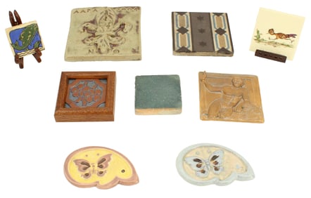 (9) Glazed Art Tiles