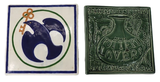 (2) Ceramic Tiles