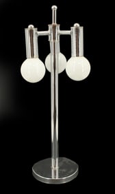 Lightolier Mid Century Modern Metal Mushroom Lamp