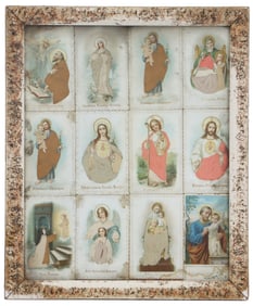 19th Century Chromolithograph Holy Cards
