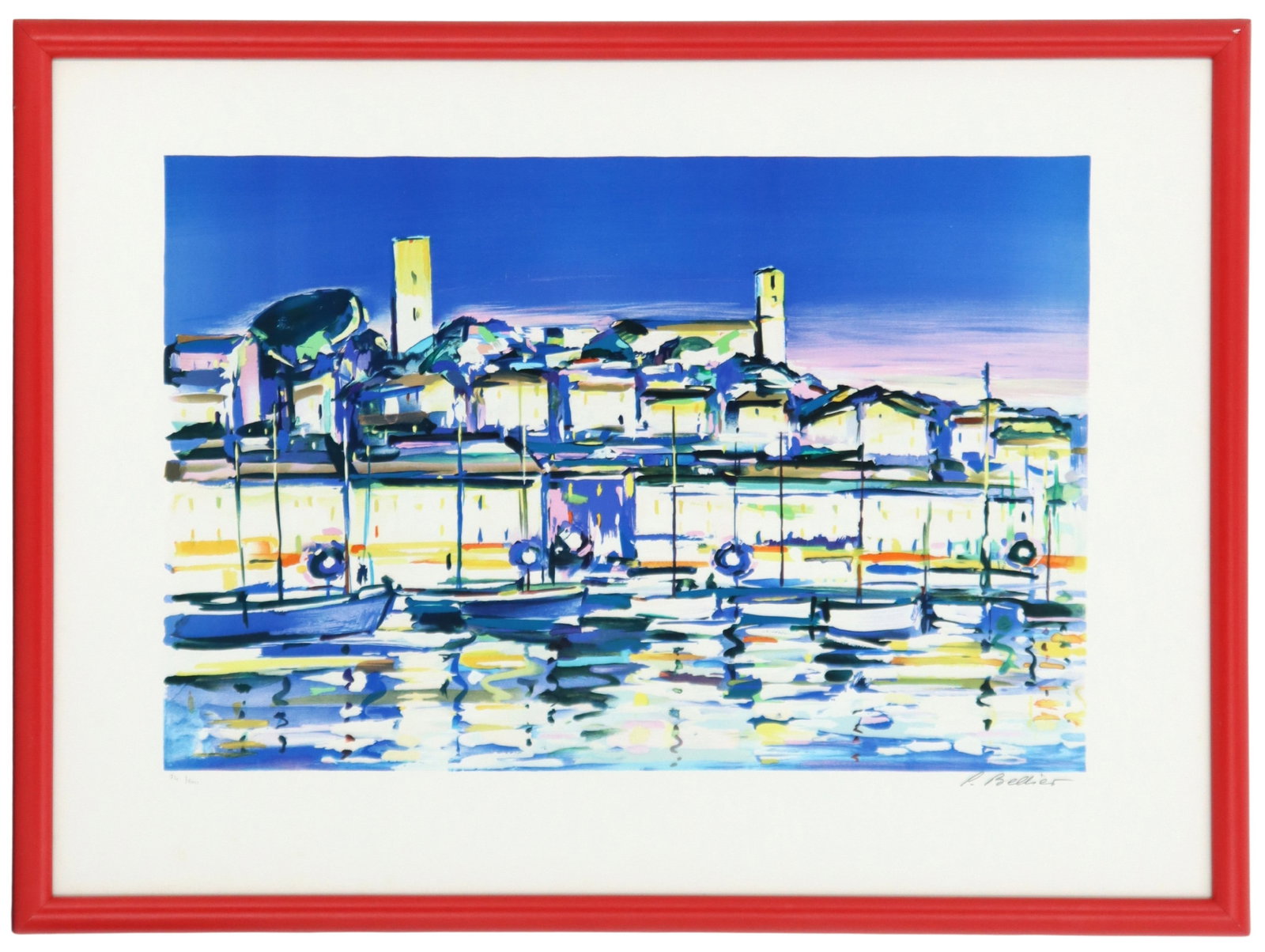 Pierre Bellier (Born 1936) French, Signed and Numbered Serigraph (1 of 9)
