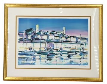 Pierre Bellier (Born 1936) French, Signed and Numbered Serigraph