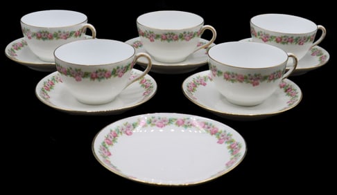 (11) Piece Limoges Set