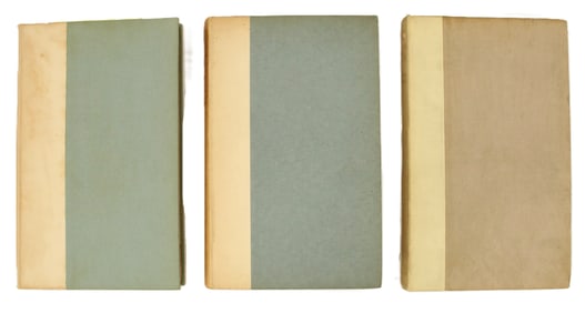 Three Books by George Moore, Limited Editions, Signed 1923 -1926