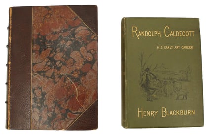 Randolph Caldecott & Francisco Goya Books (1887 & 1914)