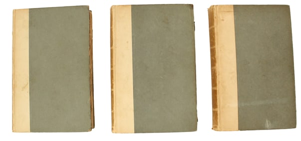 Poetica Erotica, 3 Volume Set, Limited Edition 1921