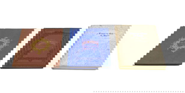 (3) Books of Fantasy Tales, From Bayley, Carrington, and Tolkien: (3) Books of Fantasy Tales, From Bayley, Carrington, and Tolkien. Size: (largest) 8 X 5 1/2 X 1 in. This lot consists of three books. Two are tales and one is a fantasy novel by Tolkien,