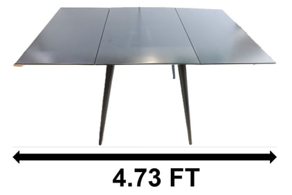 Paul McCobb Planner Group Black Lacquered Dining Table