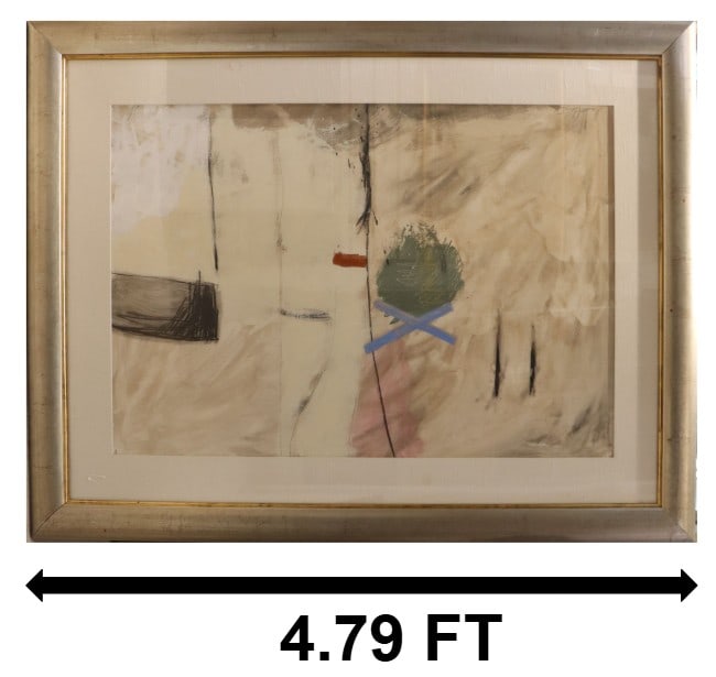 Very Large Signed Abstract Serigraph (1 of 13)
