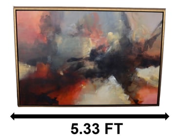 Marleen Provencal Original Oil on Canvas Titled L'Archange