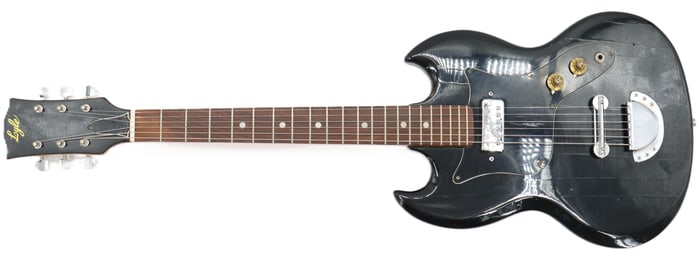 1970's Lyle SG Black Electric Guitar