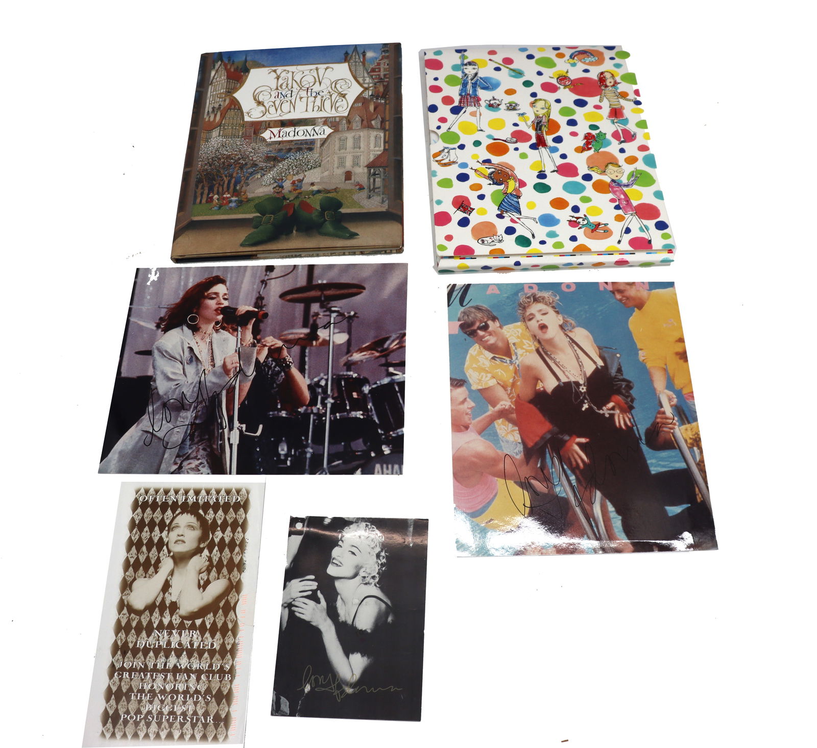 (6) Madonna Themed Memorabilia (1 of 20)