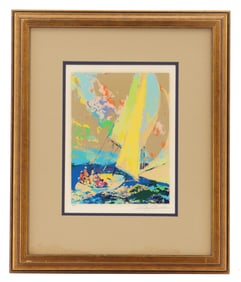 LeRoy Neiman (1921–2012) American, Artist's Proof Print "Normandy Sailing"