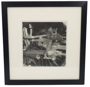 Attributed Roche (20th Century) Industrial Photograph of Steam Locomotive