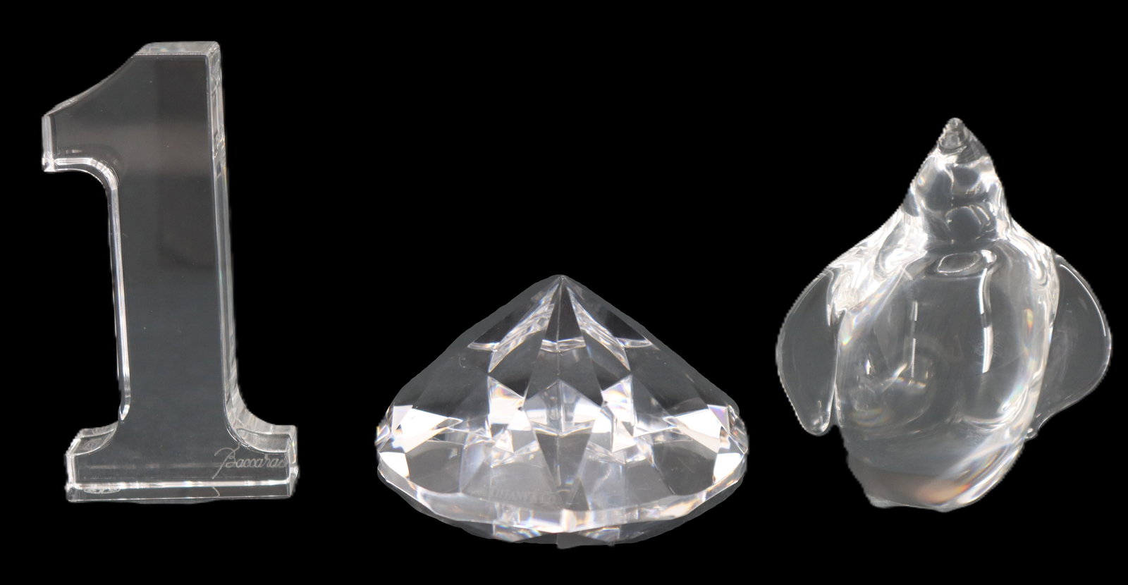 Steuben, Baccarat, and Tiffany & Co. Art Glass and Crystal Paperweights (1 of 19)