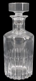 French Baccarat Crystal Rotary Decanter with Stopper
