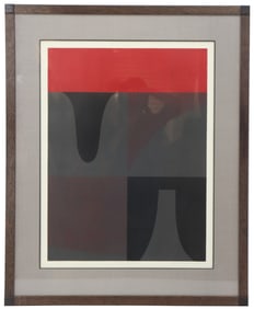 Katsunori Hamanishi (Born 1949), Japanese Mezzotint Print