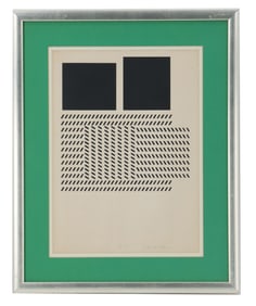 Victor Vasarely (1906–1997) Hungarian/French, Op Art Lithograph
