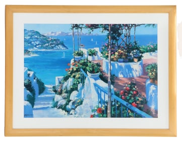 Howard Behrens (1933-2014) American, Large Offset Lithograph