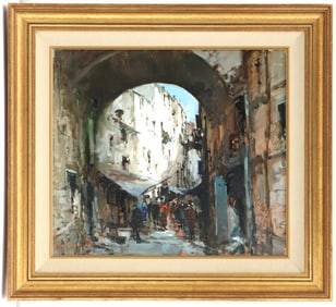 Claudio Simonetti (Born 1929) Italian, Signed Oil on Canvas