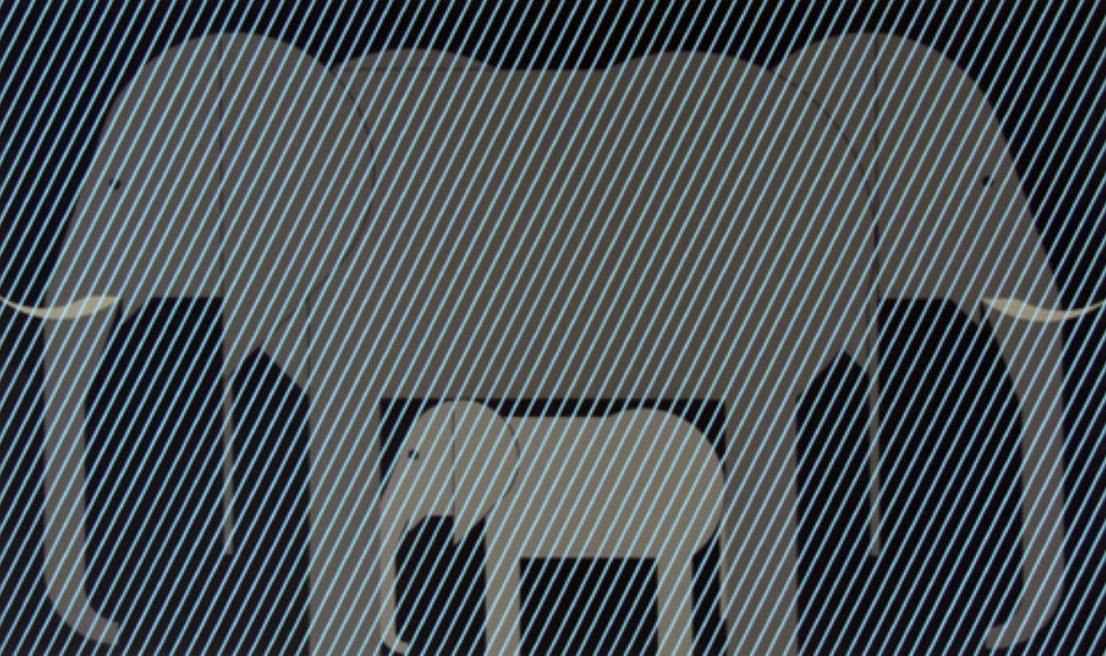Charley Harper (1922-2007) American, Elephant Serigraph "Jumbrella": Charley Harper (1922-2007) American, Elephant Serigraph "Jumbrella". Depicting elephants with a baby elephant below them. Numbered 1058/1500 in the lower left. Signed in the lower right