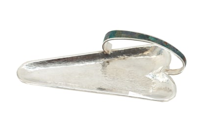 Emilia Castillo (born 1958) Mexican, Silverplated Tray